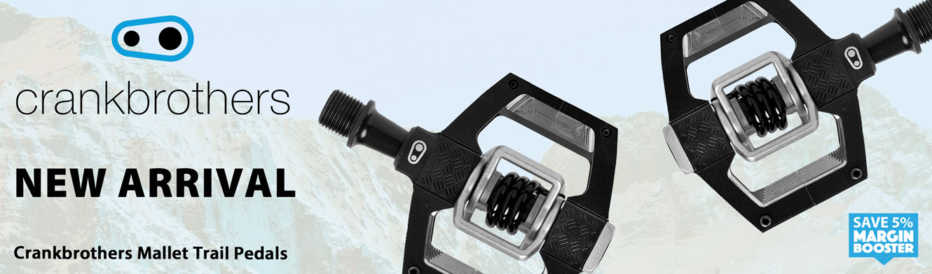 Crankbrothers Mallet Trail Pedals - black