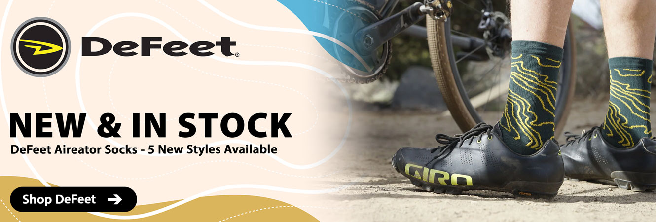 New Defeet Socks - 5 new styles available for Aireator